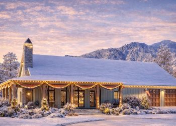 Charming 2,400 Sq Ft Barndominium with 4 Bedrooms, 3.5 Baths, Wraparound Porch, and a 2-Car Garage