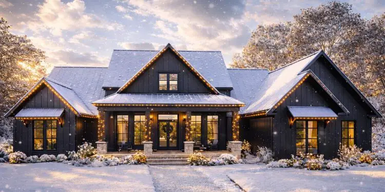 Modern Farmhouse Plan – 2,473 Sq Ft | 3 Beds, 2 Full + 1 Half Baths, Bonus Room & 2-Car Side Entry Garage