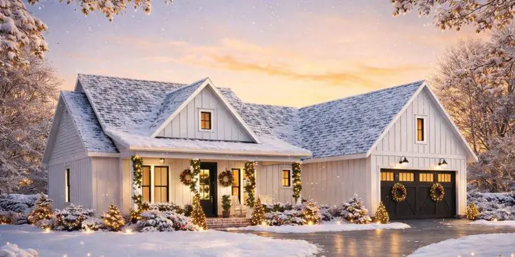 Cozy 1,843 Sq Ft Modern Farmhouse – 4 Bedrooms, 2 Baths, Front & Rear Porches