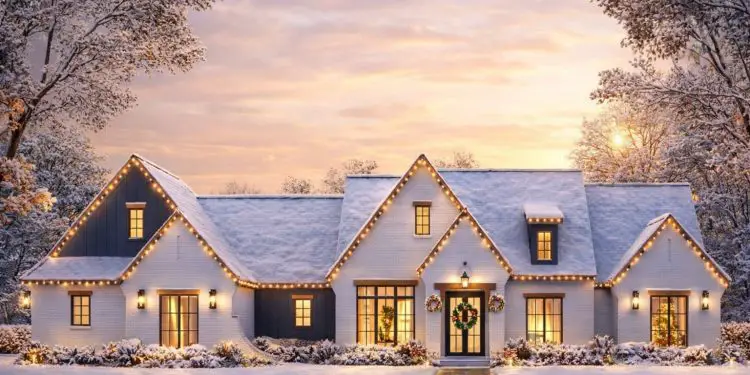 Modern French Country House Plan – 2,674 Sq Ft | 4 Beds, 2.5 Baths, Outdoor Kitchen & Fireplace
