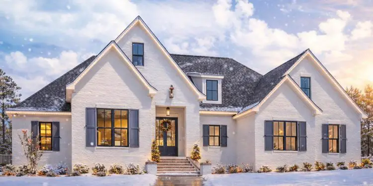 4-Bed Southern House Plan with Bonus Over Garage – 2,404 Sq Ft | Classic Style & Flexible Space