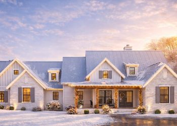 Cozy 1,742 Sq Ft Modern Farmhouse with Wraparound Porch, Bonus Room, and Lanai Outdoor Living