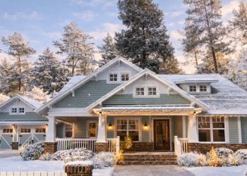 3-Bed Bungalow House Plan – 1,879 Sq Ft | Single-Story, Family Living & Covered Porches