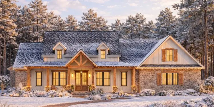 2290 Sq Ft Modern Farmhouse with 3 Bedrooms, 2.5 Baths, and Inviting Open Living