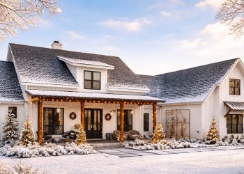 Modern Farmhouse with Bonus Room – 2,686 Sq Ft | 4-5 Beds, 2.5-3.5 Baths, Garage & Outdoor Living