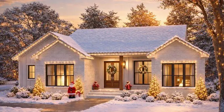 1,597 Sq Ft Modern Farmhouse Plan – 3 Beds, 2.5 Baths, Open Living & Front/Rear Porches