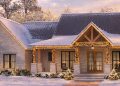 Craftsman Home Plan – 2,961 Sq Ft | 4 Beds, 3.5 Baths, 3-Car Garage, Office & Bonus
