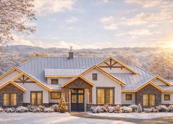 4,423 Sq Ft Modern Transitional Home with 4 Bedrooms, 3 Bathrooms, and Expansive Open Living