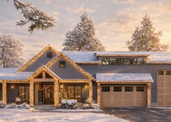 2,556 Sq Ft Barndominium Plan – 4 Beds, 2.5 Baths, Open Living & Rustic Modern Style