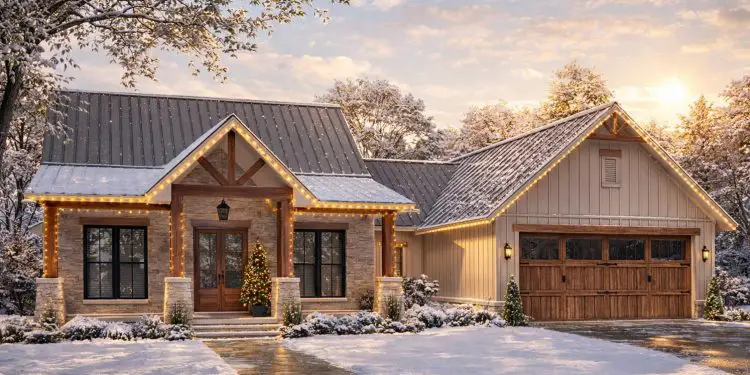 1,698 Sq Ft Modern Farmhouse – 3 Beds, 2.5 Baths & Open Family Layout