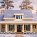 2,435 Sq Ft Attractive Modern Farmhouse Plan with Bonus Room & Bath Over Garage