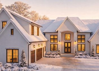 3699 Sq Ft European Transitional Ranch with Bonus Room, Outdoor Kitchen & Screened Porch