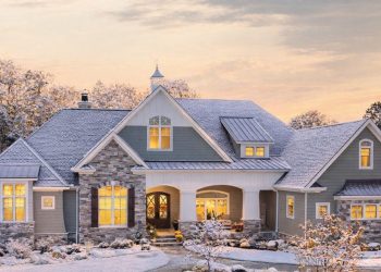 4186 Sq Ft Hillside Walkout Craftsman with Sunroom Off Master Suite, Screened Porch & Bonus Space