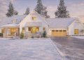 2715 Sq Ft Modern Farmhouse with 5 Bedrooms, Split Plan, Bonus Room & 4-Car Garage