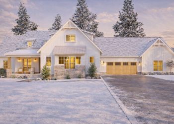 2715 Sq Ft Modern Farmhouse with 5 Bedrooms, Split Plan, Bonus Room & 4-Car Garage