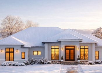 3046 Sq Ft Transitional House with 4 Bedrooms, 4.5 Baths, Side-Load Garage & Open Living