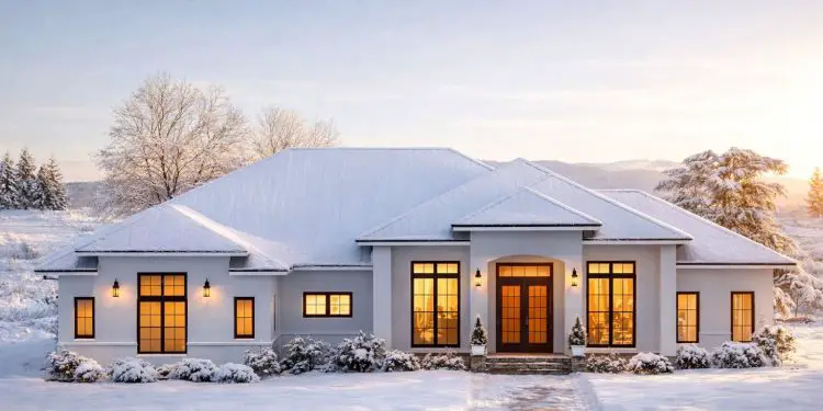 3046 Sq Ft Transitional House with 4 Bedrooms, 4.5 Baths, Side-Load Garage & Open Living