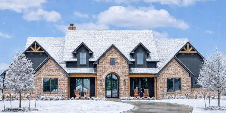 4032 Sq Ft Transitional House with Perfect Symmetry, Open Living & Bonus Expansion