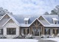 2694 Sq Ft Modern Farmhouse with 4–5 Bedrooms, Bonus Expansion, and Big Front & Back Porches