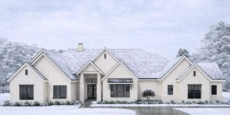 4683 Sq Ft New American Ranch with Guest Suite, Office, Game Room & Open Living