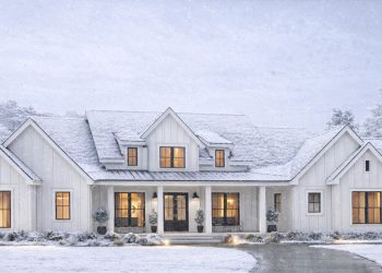 2379 Sq Ft Modern Farmhouse with 3 Bedrooms, 3.5 Baths & 3-Car Garage