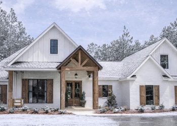 2373 Sq Ft French Country Ranch with 4–5 Bedrooms, Open Living & Classic Appeal