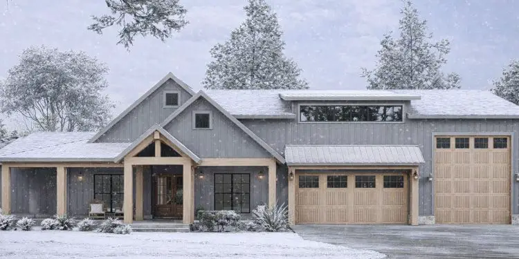 2556 Sq Ft Barndominium with 4 Bedrooms, 2.5 Baths & Open Living