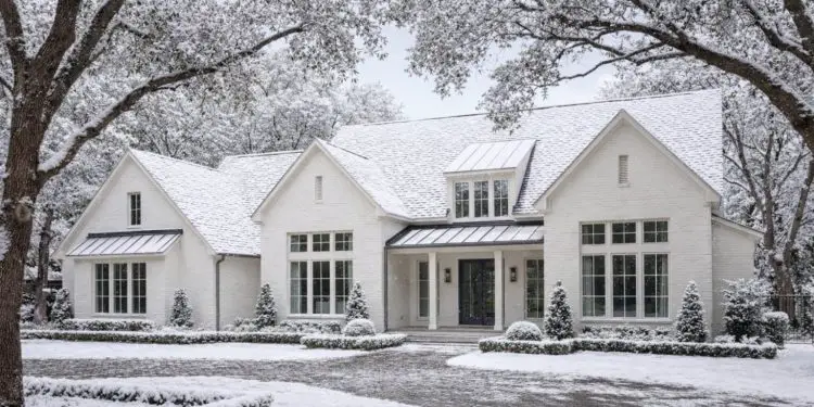 3250 Sq Ft Grand Modern Farmhouse with Split Bedrooms, Outdoor Kitchen & 3-Car Side Garage