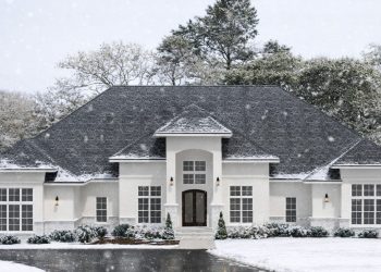 5038 Sq Ft Transitional Home with 5 Bedrooms, 5.5 Baths, Outdoor Living & 3-Car Garage