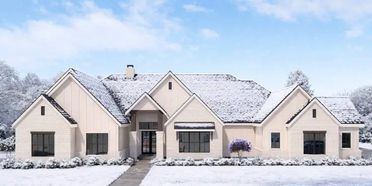 4683 Sq Ft New American Home with Guest Suite, Office & Outdoor Living