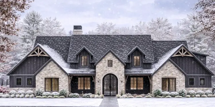 4032 Sq Ft Transitional Home with Perfect Symmetry, Bonus Expansion & 4 Bedrooms