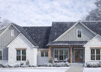 2615 Sq Ft Modern Farmhouse with 4 Bedrooms, 3.5 Baths & Covered Outdoor Living