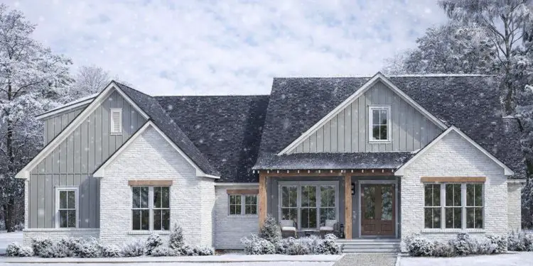 2615 Sq Ft Modern Farmhouse with 4 Bedrooms, 3.5 Baths & Covered Outdoor Living