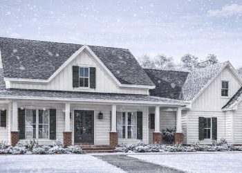 2469 Sq Ft Country Home with 3 Bedrooms, 2 Baths & Covered Front and Rear Porches