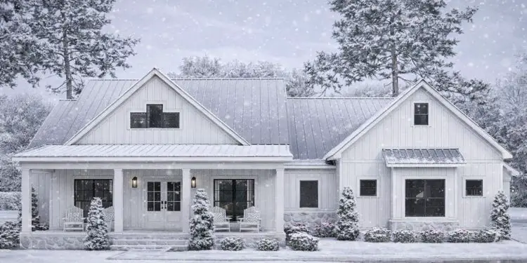 2270 Sq Ft Modern Farmhouse with 4 Bedrooms, 3 Baths & Covered Outdoor Living