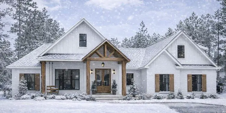 2373 Sq Ft French Country Home with 4–5 Bedrooms and 2.5 Baths