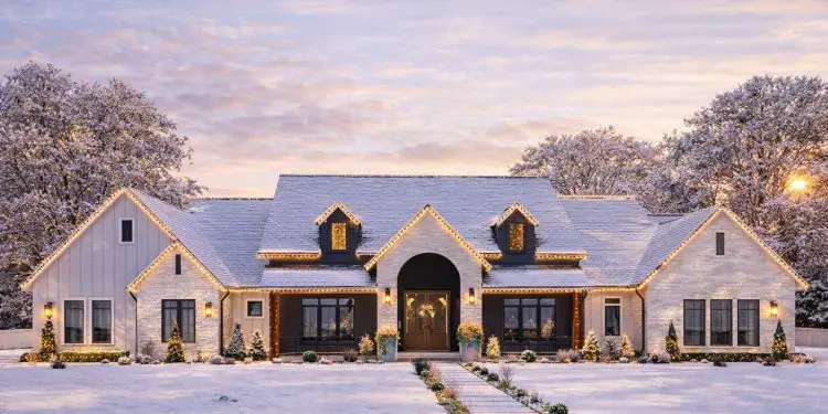 4187 Sq Ft Modern Farmhouse with 4 Bedrooms, 5 Baths & Expansive Outdoor Living