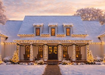 2986 Sq Ft Farmhouse with Luxurious Master Suite & Covered Outdoor Living