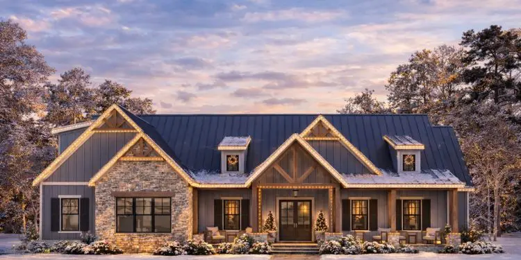 2694 Sq Ft Modern Farmhouse with 4–5 Bedrooms & 3.5 Baths